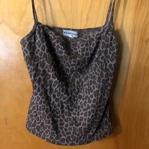 Vintage leopard tank
